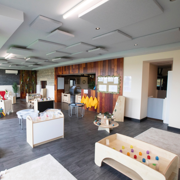 Large light rooms at nursery in Bury and Rochdale